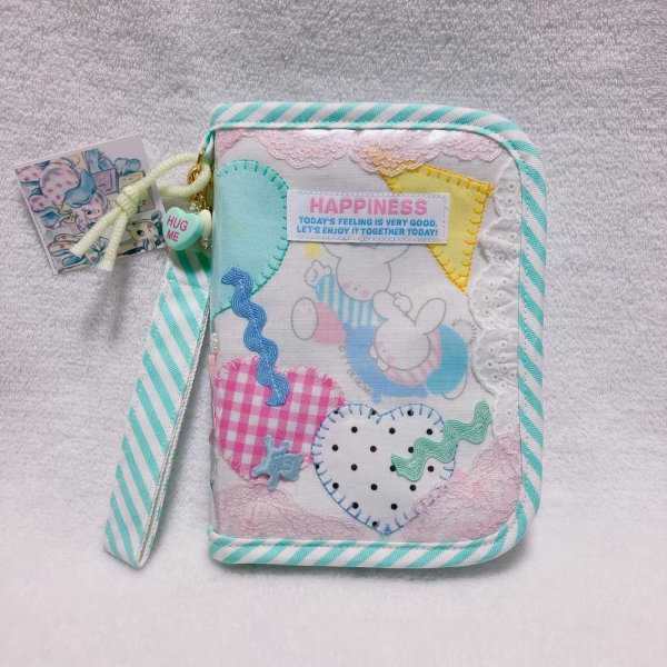 画像1: 6穴ミニバインダーマルチケース　デコシャカ (1)