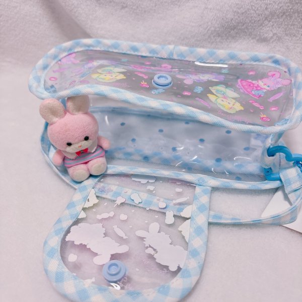 画像3: グラスポーチ　フラバニロリータ　ブルー (3)