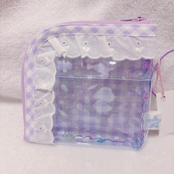 画像2: L字　総柄パープル (2)