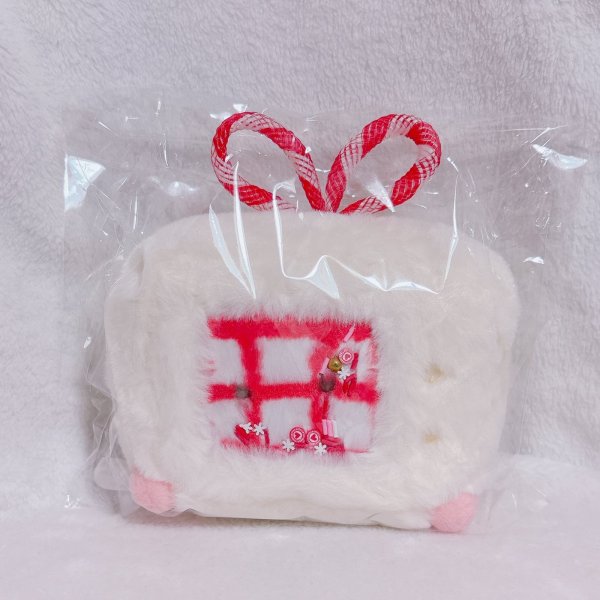 画像1: テレビのぬいぐるみ(キャンディ・赤) (1)