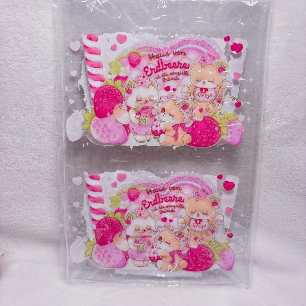 画像1: PVC Haus von Erdbeeren ポーチ用 (1)
