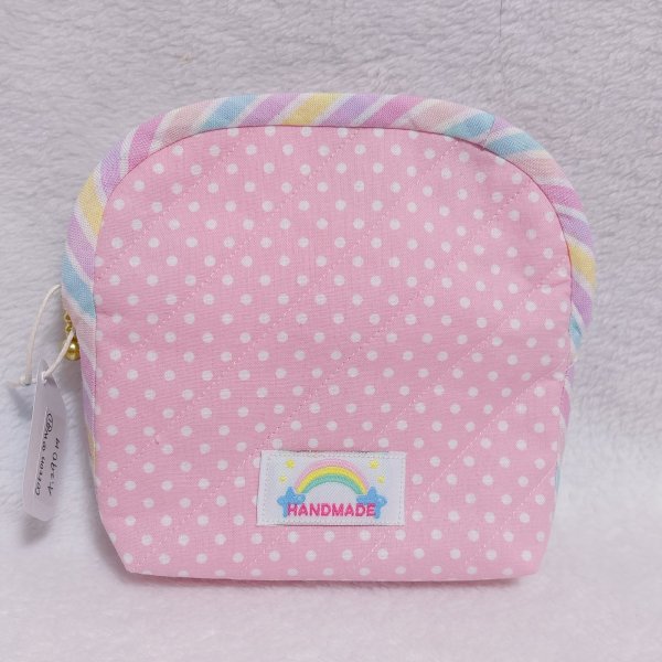 画像2: フラバニピンクポーチ (2)