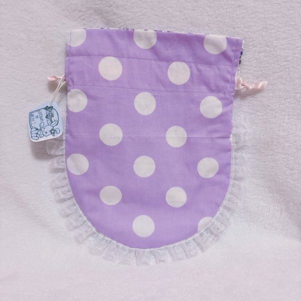 画像2: フリル巾着 (2)