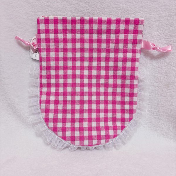 画像2: フリル巾着 (2)