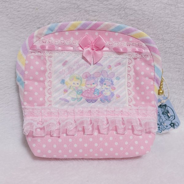 画像1: フラバニピンクポーチ (1)