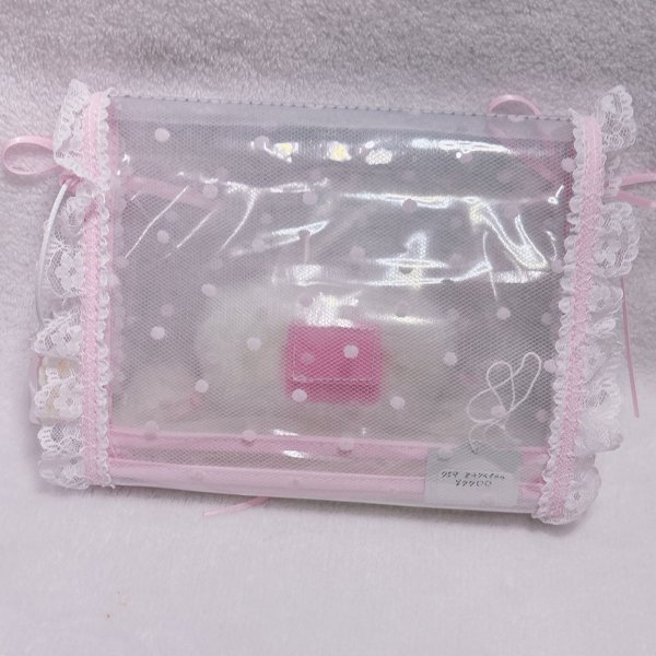 画像2: くまうさちゃんポーチ (2)