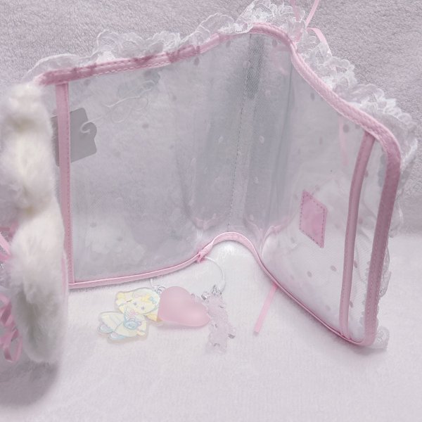 画像3: くまうさちゃんポーチ (3)