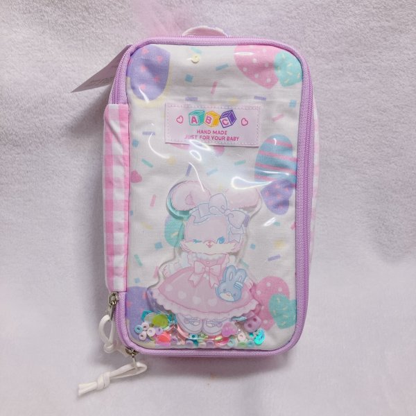 画像1: コラボ縦長コスメポーチ (1)