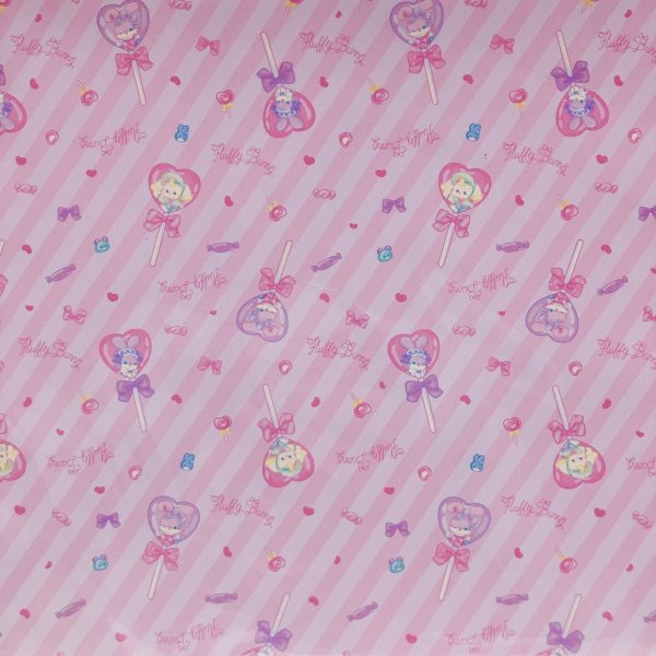 画像1: A4デザインペーパー／fluffy bunny 7thコラボ　B (1)