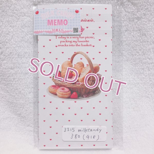 画像2: レシメモ　苺バスケット　ハートドット (2)