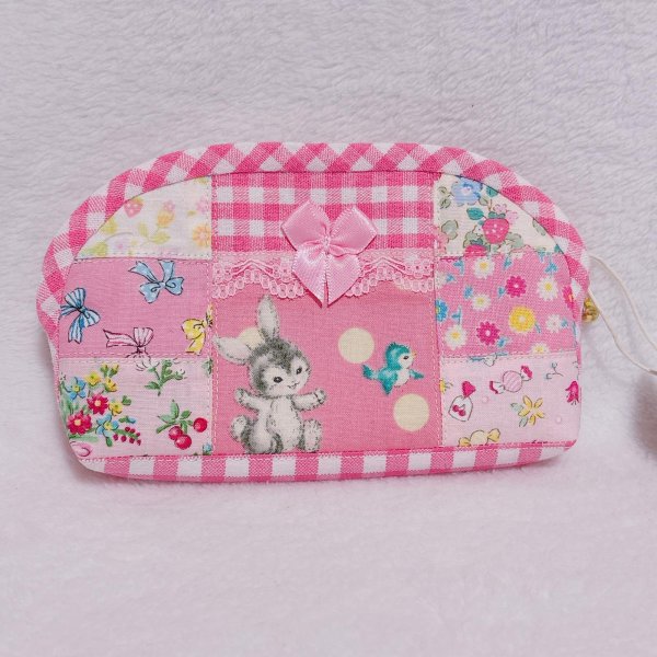 画像1: うさぎさんポーチ (1)