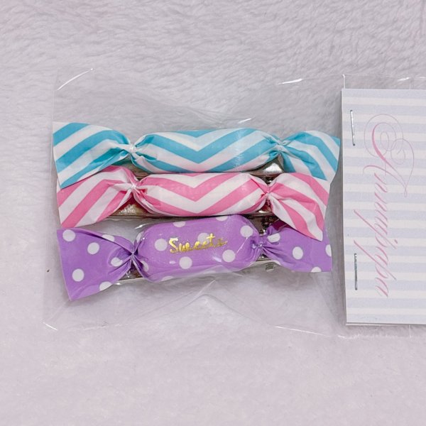画像1: CANDY　ヘアクリップセット (1)