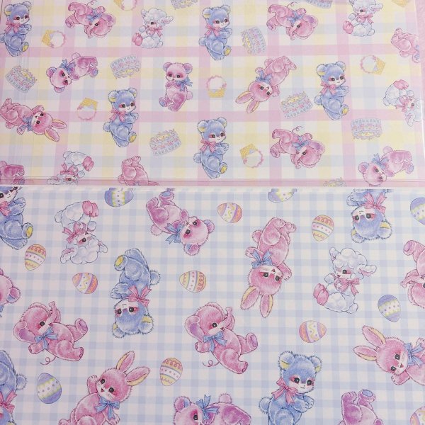 画像1: easter check A4ペーパーセット (1)