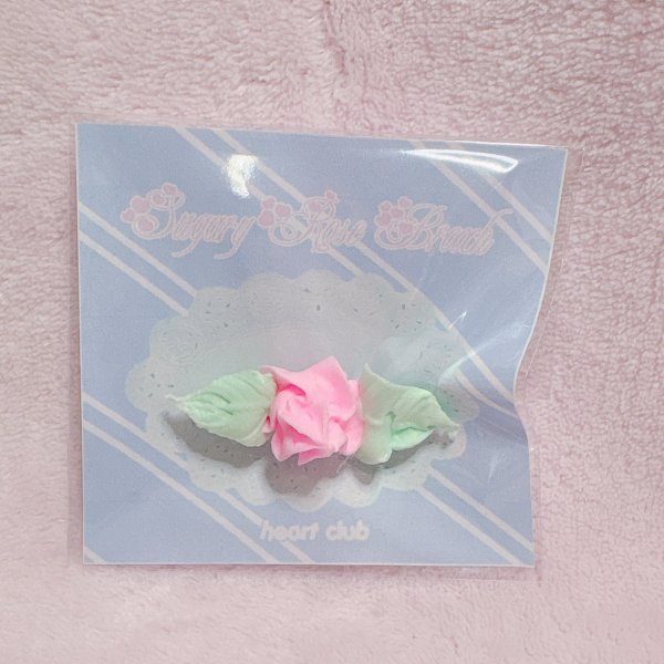 画像1: Sugaryrose　ブローチ (1)
