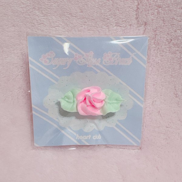 画像1: Sugaryrose　ブローチ (1)
