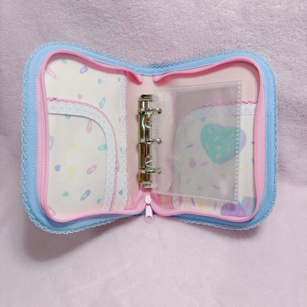 画像3: 3穴バインダー（シール・トレカケース） (3)