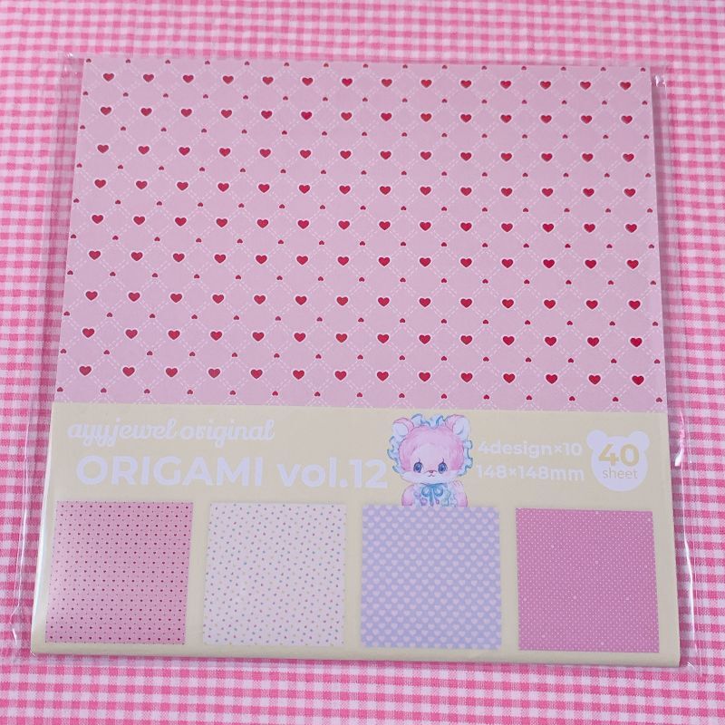 original ORIGAMI vol.7 アイジュエルオリジナルオリガミ おりがみ ペーパー ゆめかわ ゆめかわいい 文具 文具女子 レトロアニマル パステル ハンドメイド アイジュエル